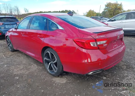 2021 Honda Accord Sport из США, поврежденный, VIN 1HGCV1F34MA080636